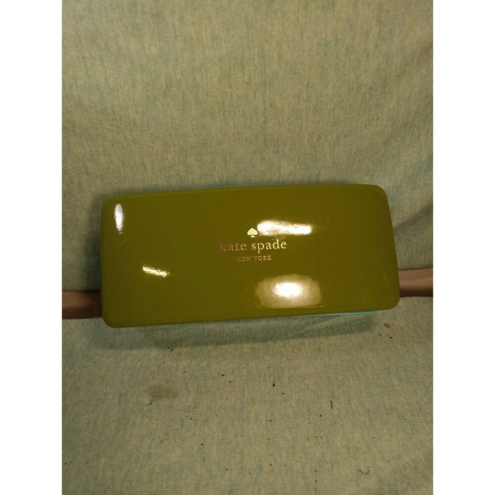 Kate Spade Glasses Hard Case Green & Blue